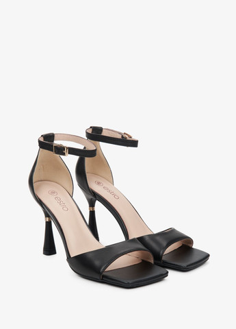 Босоніжки, колір чорний Estro (329693658)