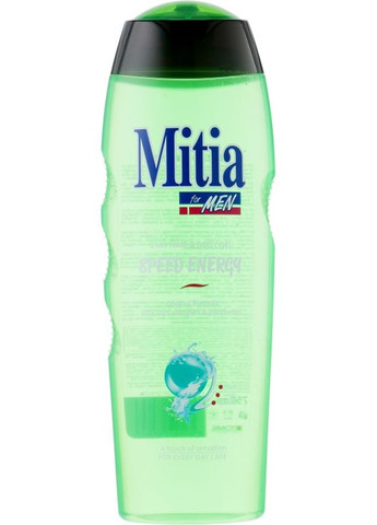 Чоловічий шампунь-гель для душу 2 в 1 "Speed Energy" Hair and Body Gel 400ml (292601-36812) Mitia (368615970)