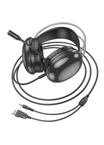 Наушники Bluetooth W109 Rich gaming headphones Black Hoco (308018679)