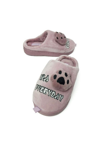 Фиолетовые домашние тапочки детские пурпурные собачка 0492 Jomix