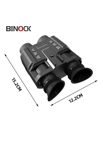 Бінокулярний прилад нічного бачення з кріпленням на голову Binock NV8000 3D Gen2 з відео та фото (до 400м) No Brand (385211019)