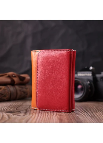 Женский кожаный кошелек 11,3х8,5х2 см st leather (288046944)