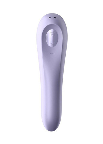 Смарт-вибратор и вакуумный стимулятор 2в1 Dual Pleasure Mauve Satisfyer (333332796)