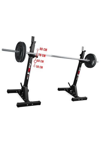 Тренувальний набір пряма лава KSH024 + регульовані стійки KSH015 K-Sport (372736122)