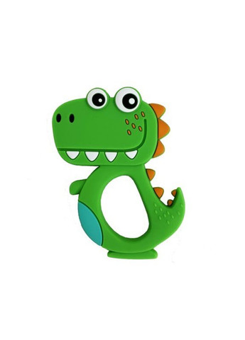 Силиконовый прорезыватель "Дино" MGZ-0415(Green) Mega Zayka (336035867)