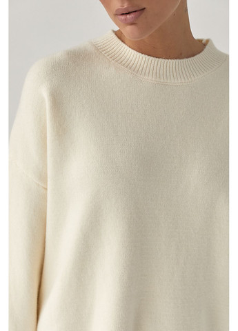 Свободный вязаный джемпер с разрезами Lurex (372255430)