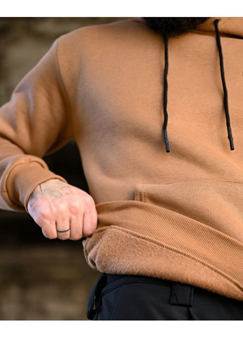 Тактичне чоловіче худі на флісі Донецька Область койот No Brand (363222686)