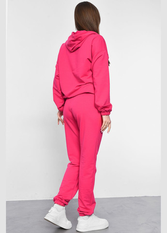 Спортивний костюм жіночий малинового кольору Let's Shop (293765059)