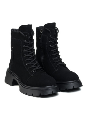 Зимние ботинки (1610цв) Melanda.M из натуральной замши