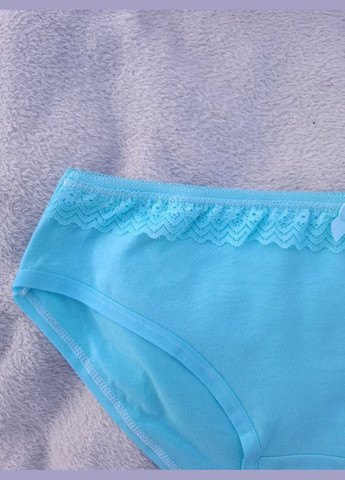 Трусики слип женские натуральный хлопок НАБОР 4 ШТ UOKIN Сліп (329426152)