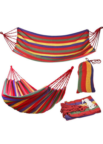 Підвісний гамак для відпочинку Rainbow One 200 х 80 см No Brand (340111968)