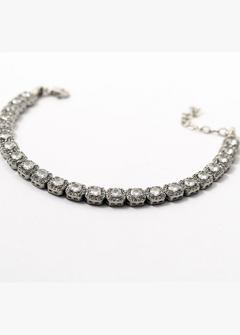 Женский браслет с камнями 9390 SE, размер Maxi Silver (341539803)