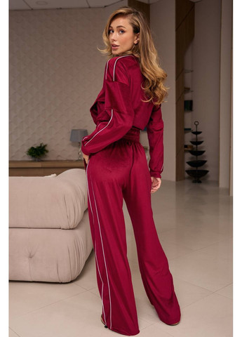 Стильный женский велюровый костюм с двойной змейкой Україна (355889572)