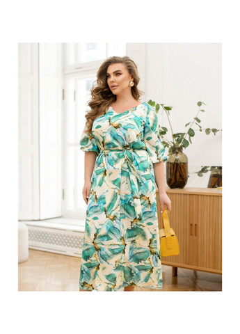 Морської хвилі сукня Liton