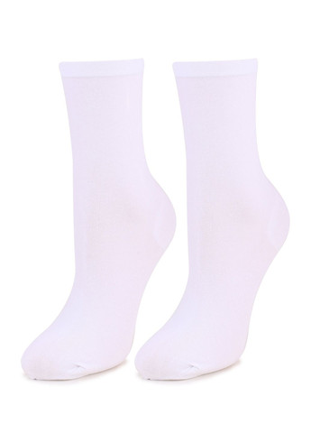 Білі шкарпетки бавовняні однотонні forte 58 Marilyn (351583467)