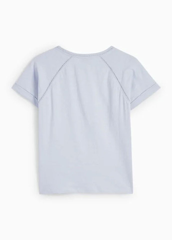 Світло-блакитна літня футболка C&A