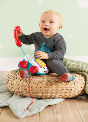 Темно-сірий демісезонний костюм (світшот і штанці) Lupilu