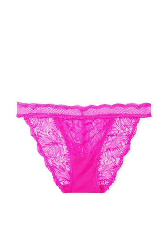 Жіночі трусики LaceBack S рожеві Victoria's Secret (282964784)