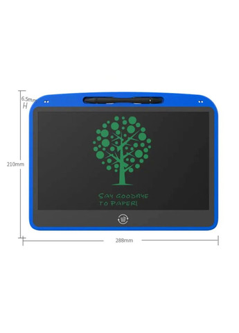 Графический LCD-планшет для рисования 13,5 дюйма. Черный Цифровая электронная доска 29x21 см Boya (316658568)