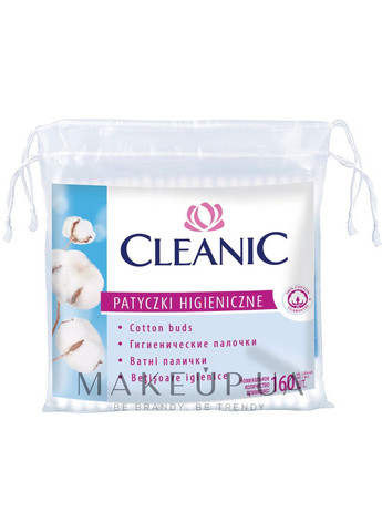 Ватные палочки в полиэтиленовой упаковке, 160 шт. Face Care Cotton Buds 160шт (794959-27341922) Cleanic (368642404)