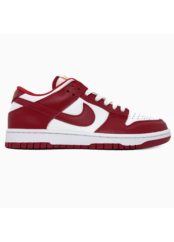 КРОСІВКИ ЖІНОЧІ NIKE DUNK RED / WHITE НАЙК СБ ДАНК No Brand білі демісезони (368647075)