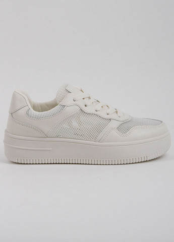 Бежеві кеди жіночі kj12-3 молочні 339457 Fashion