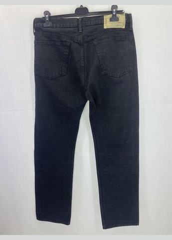 Черные демисезонные прямые джинсы HUDSON SLACK Ralph Lauren