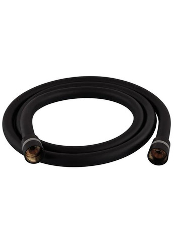Шланг для душа Black.F03 150 см силиконовый (цвет черный) (ZX5566) Zerix (346277316)