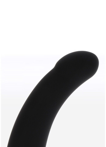 Фалоімітатор страпон Strap-On Dong Large чорного кольору, 16 см х 3.8 см Taboom (289784761)