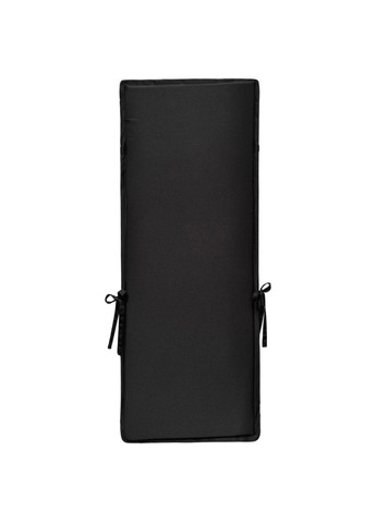 Подушка на стуле, садовые кресла 100х45х3 см черный No Brand (324830083)