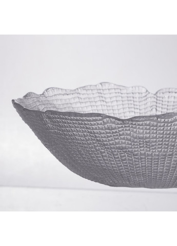 Салатниця велика скляна прозора 2 літри кругла 64486-48 Yiwu (371161324)