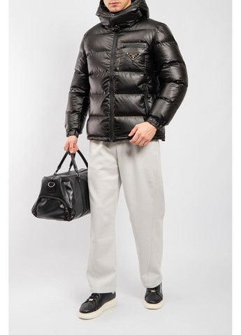 Чорний зимній Пуховик Prada