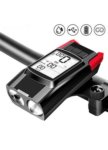 Велосипедная фара со встроенным аккумулятором BK-1920-2T6, Фара UO-840 противоударная велосипедная Bailong (349511982)