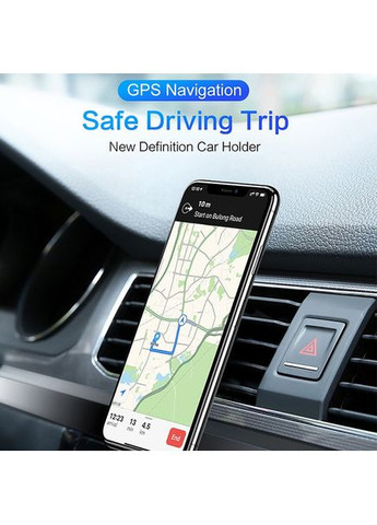 Автодержатель для телефона на дефлекторе C82 Flat Magnetic Black XO (362915797)