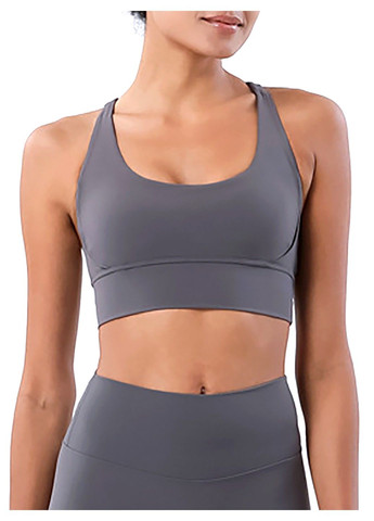 Спортивний топ з пуш ап для фітнесу жіночий зі з'ємними чашечками Active FITCRUSH (355796854)