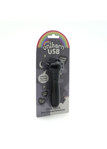 Вибратор-единорожка USB Bullet - Wild Spirit, виброшар, USB-зарядка - CherryLove Unihorn (369666151)
