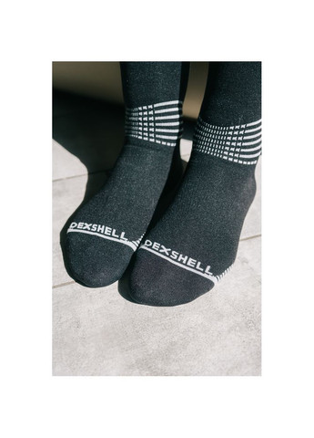 Водонепроницаемые носки Longlite Socks 2.0, серые полоски, размер M (39-42) DexShell (393990214)