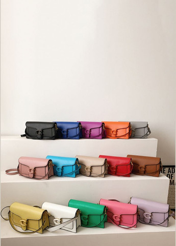 Женская сумка Coach 6938 кросс-боди лиловая No Brand (303428973)