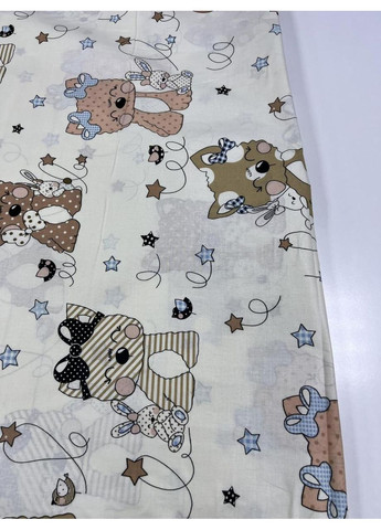 Постельное белье Пушистики, бязь Полуторный размер, наволочки 70/70 No Brand (364219705)