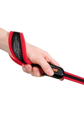 Повідки з м'якою ручкою для собак Ergocomfort G (Ферпласт Ергокомфорт Джі) G 25/120 - 25 мм x L 120 см, Сірий Ferplast (352166050)