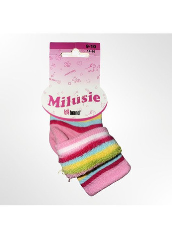 Детские махровые носки в полоску (1151) Milusie (366038102)