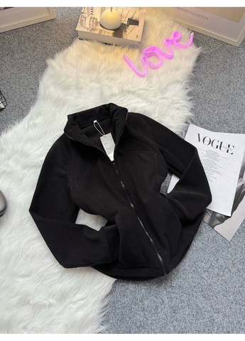 Жіноча флісова кофта на блискавці No Brand (370032202)