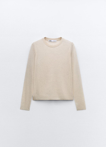 Пісочний демісезонний светр Zara