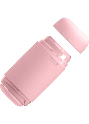 Мастурбатор PUFFY Strawberry Pink, ультрамягкий материал, многоразовый, сквозной Tenga (315048336)