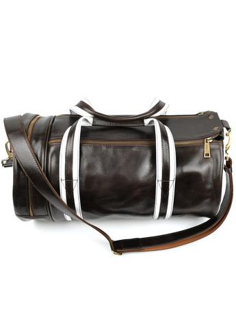 Спортивна шкіряна сумка люкс класу GCof-5565-4lx кавова TARWA (364963447)