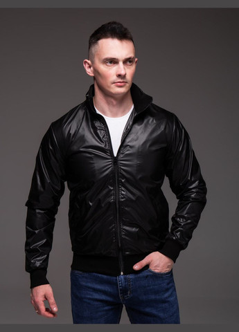 Чорна демісезонна вітровка No Brand