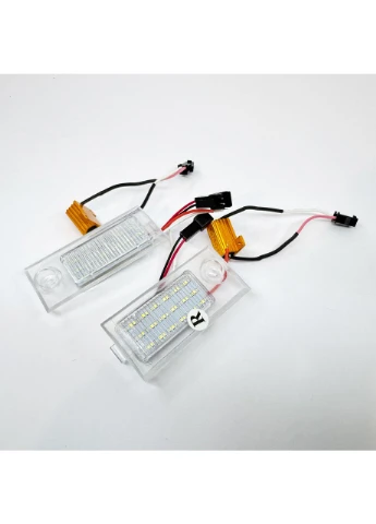 Штатна LED-підсвітка номерних знаків Audi A6 C5/4B Sedan (Canbus) No Brand (382340903)