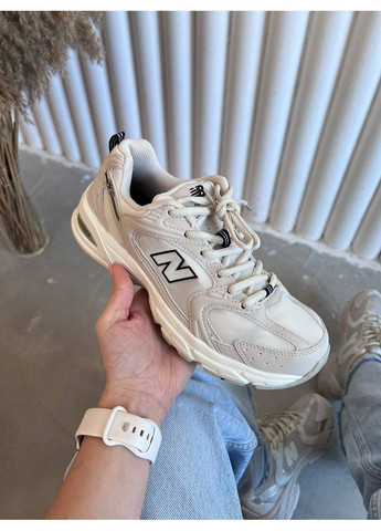 Белые демисезонные кроссовки new balance 530 ivory mr530sh нью беланс 530 No Brand