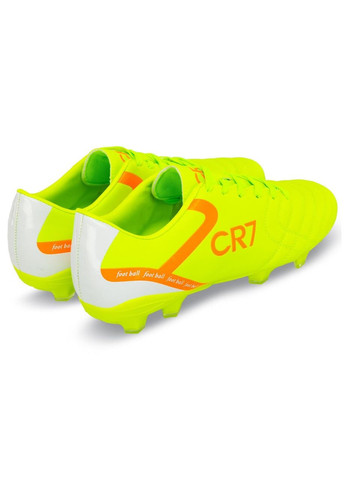 Оранжевые бутсы футбольные s-2-39-44 размер лимонный Aikesa