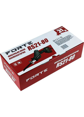 Шабельная пилка RS21-80 (142811) Forte (362487796)